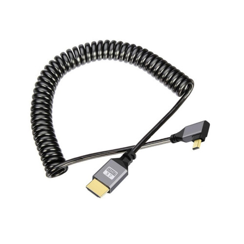 4K UHD HDMI TO MICRO HDMI LEFT 2.4m Cable