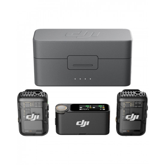 DJI Mic 2 2-Person Compact Digital Wireless Microphone System DJI Mic 2 2-Person Compact Digital Wireless Microphone System