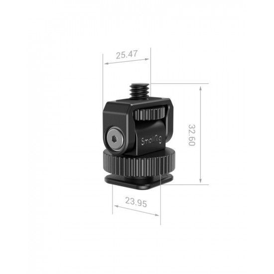 SmallRig Mini Cold Shoe to 1/4"-20 Screw Adapter SmallRig Mini Cold Shoe to 1/4"-20 Screw Adapter