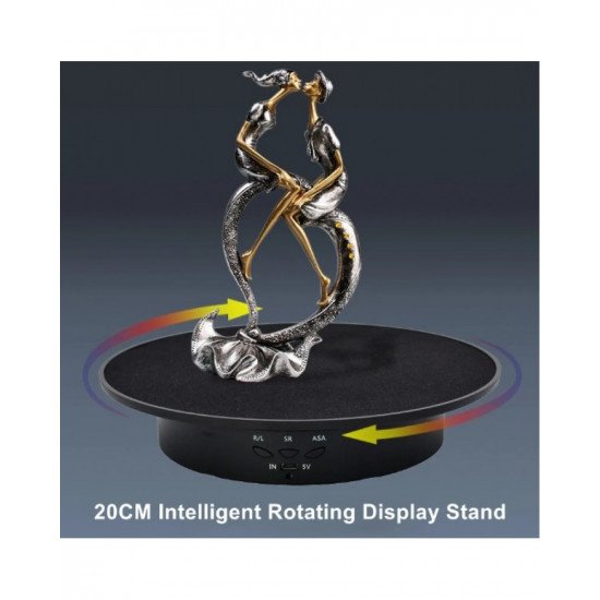 360Electric Rotating Display Stand Turntable Black Velvet Base Photography Turntable Jewelry And Shoes 360Electric Rotating Display Stand Turntable Black Velvet Base Photography Turntable Jewelry And Shoes