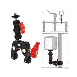 Multi-function Ball Head Clamp Ball Mount Clamp Magic Arm