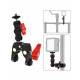 Multi-function Ball Head Clamp Ball Mount Clamp Magic Arm Multi-function Ball Head Clamp Ball Mount Clamp Magic Arm