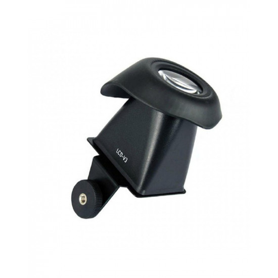 V3 LCD Viewfinder 2.8x Magnifier Extender Magnetic Hood for Canon 600D 60D