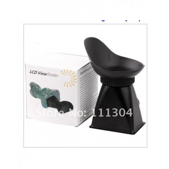 V3 LCD Viewfinder 2.8x Magnifier Extender Magnetic Hood for Canon 600D 60D