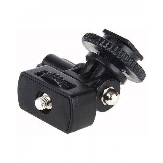 VILTROX Adjustable Angle Pole Swivel Hot Shoe Mount 1/4" Screw Hot Shoe Mount Adapter VILTROX Adjustable Angle Pole Swivel Hot Shoe Mount 1/4" Screw Hot Shoe Mount Adapter