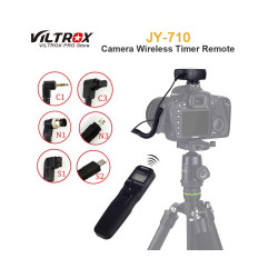 Viltrox JY710 Camera Wireless Timer Remote Shutter Release Control Cable