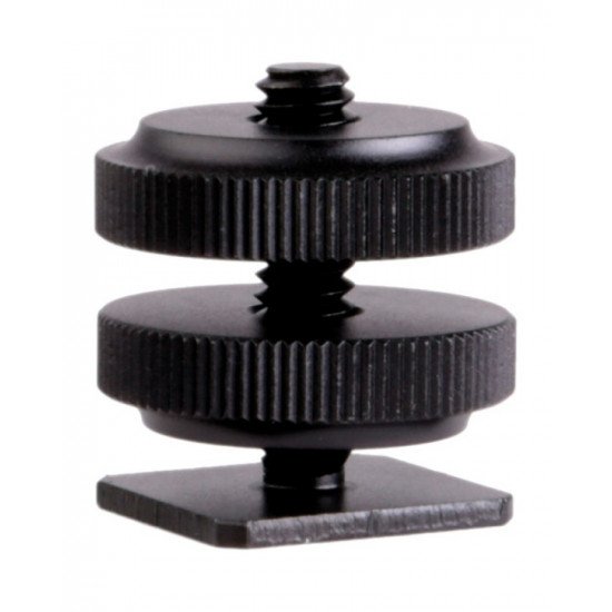 Hot Shoe to 1/4"-20 Male Post Adapter Hot Shoe to 1/4"-20 Male Post Adapter