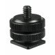 Hot Shoe to 1/4"-20 Male Post Adapter Hot Shoe to 1/4"-20 Male Post Adapter