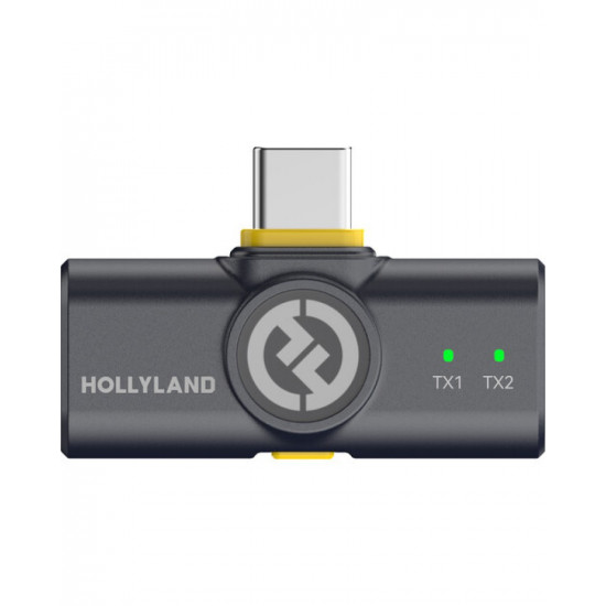 Hollyland LARK M2 DUO 2-Person Wireless Combo Microphone System (Shine Charcoal) Hollyland LARK M2 DUO 2-Person Wireless Combo Microphone System (Shine Charcoal)