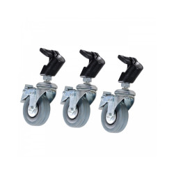 Nicefoto B-22 Light Stand Castor Wheels Kit