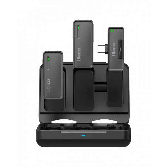 Ulanzi UW-MIC 2.4GHz Wireless Recording Microphone 2in1 (Type-C) Ulanzi UW-MIC 2.4GHz Wireless Recording Microphone 2in1 (Type-C)