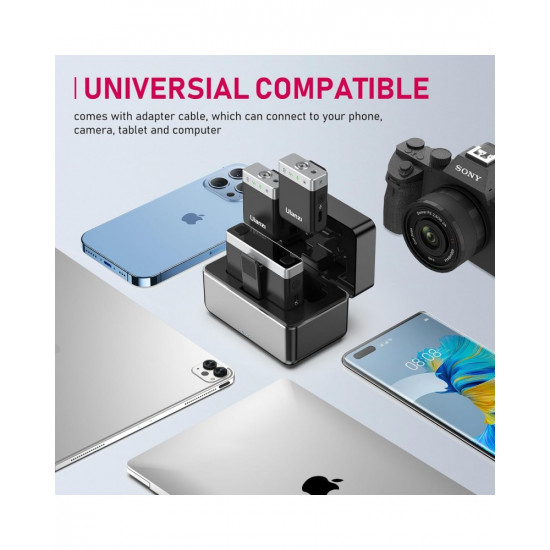 Ulanzi U-Mic AM18 Wireless Lavalier Microphone System