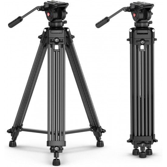 Ulanzi MT-81 Heavy-Duty Video Tripod with Fluid Head Ulanzi MT-81 Heavy-Duty Video Tripod with Fluid Head