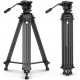 Ulanzi MT-81 Heavy-Duty Video Tripod with Fluid Head Ulanzi MT-81 Heavy-Duty Video Tripod with Fluid Head
