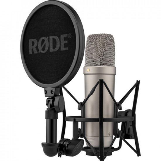 RODE NT1 5th Generation Large-Diaphragm Cardioid Condenser XLR/USB Microphone (Silver) RODE NT1 5th Generation Large-Diaphragm Cardioid Condenser XLR/USB Microphone (Silver)