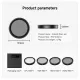 TELESIN CPL+ND8/16/32 Filter Set for DJI ACTION 3/4 TELESIN CPL+ND8/16/32 Filter Set for DJI ACTION 3/4