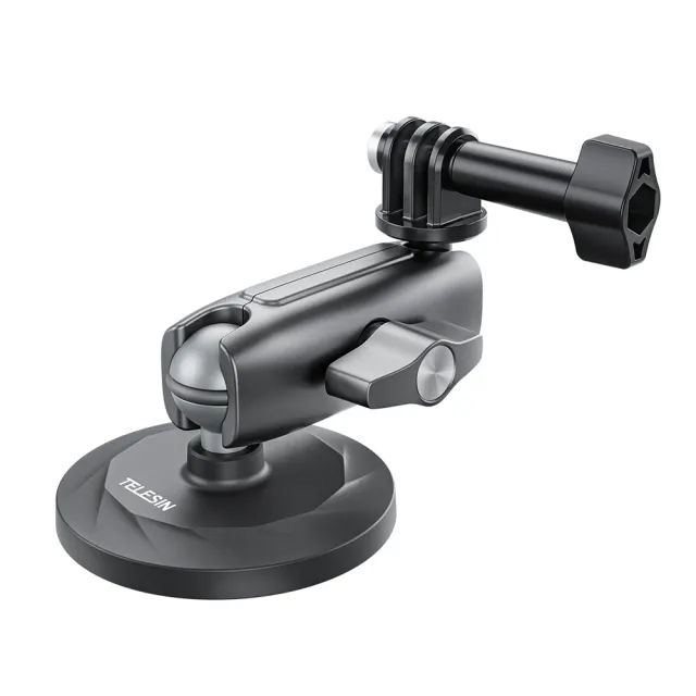 TELESIN Aluminum Alloy Magnetic Base Camera Mount TELESIN Aluminum Alloy Magnetic Base Camera Mount