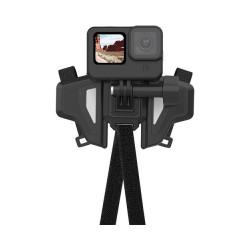 TELESIN Motorcycle Helmet Chin Mount for Action Cameras (Gray) TELESIN Motorcycle Helmet Chin Mount for Action Cameras (Gray)