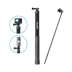 TELESIN New Design 3m Carbon Fiber Selfie Stick TELESIN New Design 3m Carbon Fiber Selfie Stick