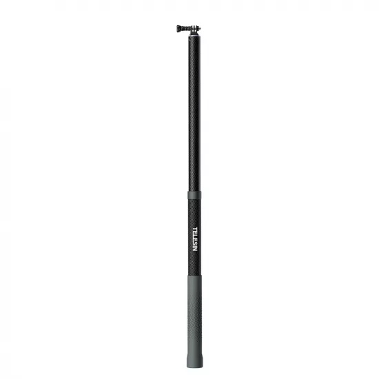 TELESIN New Design 3m Carbon Fiber Selfie Stick
