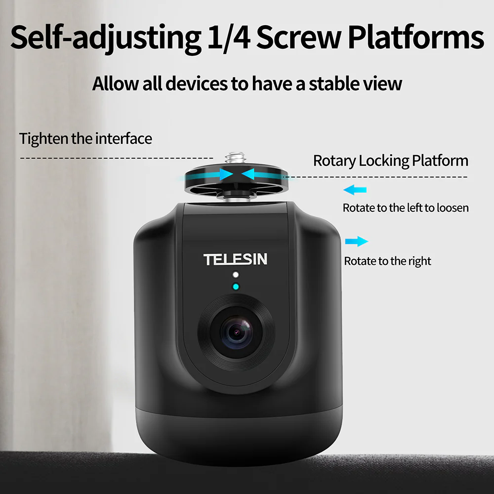 TELESIN Smart Following Pan-Tilt Gimbal TELESIN Smart Following Pan-Tilt Gimbal