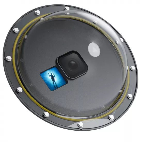 TELESIN Dome Port for GoPro Hero 13/12/11/10/9