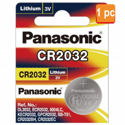 Panasonic CR2032 Lithium Coin Battery 3V Panasonic CR2032 Lithium Coin Battery 3V