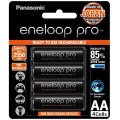 Panasonic Eneloop Pro AA 2450mAh Rechargeable Batteries 4 Pack Panasonic Eneloop Pro AA 2450mAh Rechargeable Batteries 4 Pack
