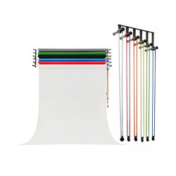 NiceFoto S-22 6-Roller Manual Chain Background Support Kits