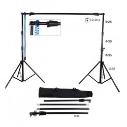 NiceFoto S-12 Manual Chain Studio Background Support Kit NiceFoto S-12 Manual Chain Studio Background Support Kit