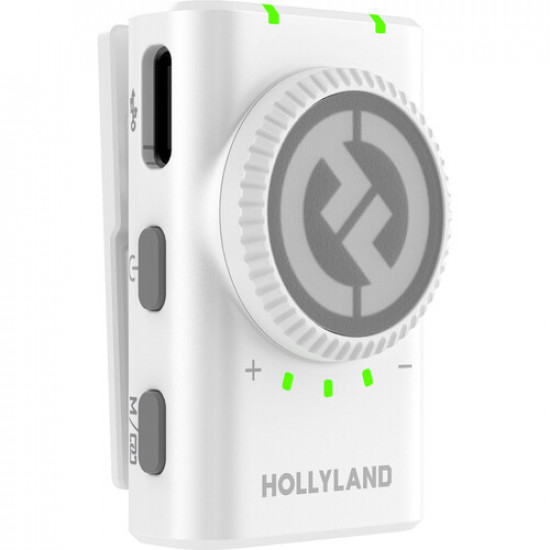 Hollyland LARK M2 DUO 2-Person Wireless Combo Microphone System (White) Hollyland LARK M2 DUO 2-Person Wireless Combo Microphone System (White)