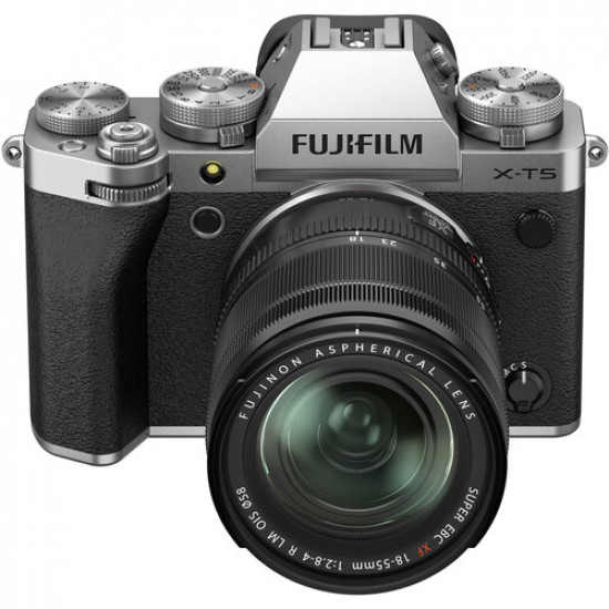 FUJIFILM X-T5 Mirrorless Camera with 18-55mm Lens (Silver) FUJIFILM X-T5 Mirrorless Camera with 18-55mm Lens (Silver)