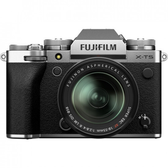 FUJIFILM X-T5 Mirrorless Camera with 18-55mm Lens (Silver) FUJIFILM X-T5 Mirrorless Camera with 18-55mm Lens (Silver)