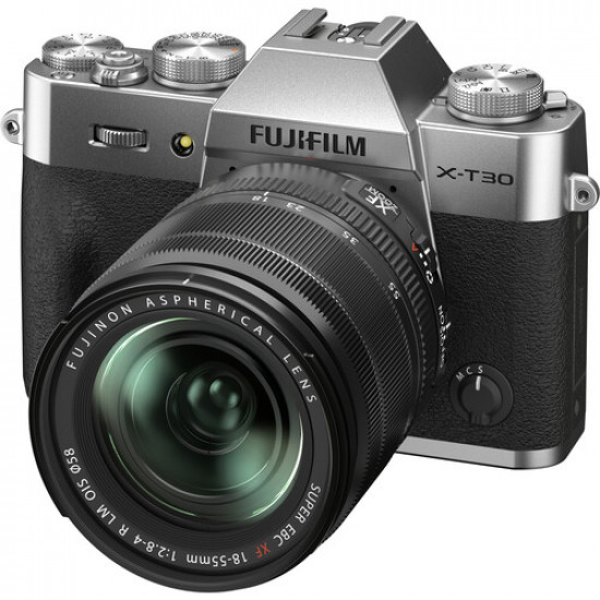 FUJIFILM X-T30 II Mirrorless Camera with 18-55mm Lens (Silver) FUJIFILM X-T30 II Mirrorless Camera with 18-55mm Lens (Silver)