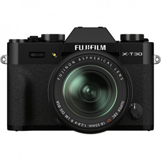 FUJIFILM X-T30 II Mirrorless Camera with 18-55mm Lens (Black) FUJIFILM X-T30 II Mirrorless Camera with 18-55mm Lens (Black)