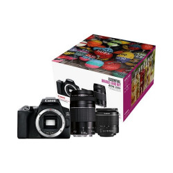 Canon EOS 250D + EF-S 18-55mm f/3.5-5.6 III + EF 75-300mm f/4-5.6 III Double Lens Kit