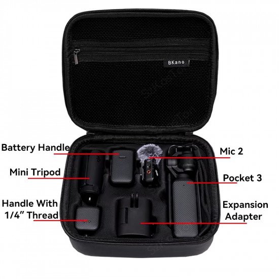 DJI OSMO POCKET 3 Portable Travel Carrying Case