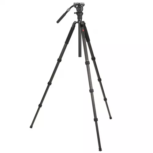 ProVision GOSTEADY 4-Sec Carbon Tripod with Video Head And Monopod