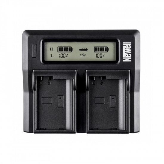 Newell DC-LCD Two-channel Charger for LP-E6 Batteries Newell DC-LCD Two-channel Charger for LP-E6 Batteries
