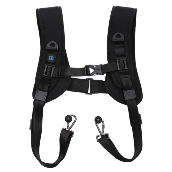 PULUZ Quick Release Double Shoulder Harness Soft Pad Decompression Foam Strap Belt PULUZ Quick Release Double Shoulder Harness Soft Pad Decompression Foam Strap Belt