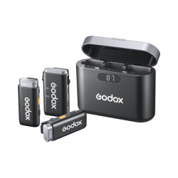 Godox WEC 2-Person Wireless Microphone System for Cameras and Mobile Devices (2.4 GHz) Godox WEC 2-Person Wireless Microphone System for Cameras and Mobile Devices (2.4 GHz)