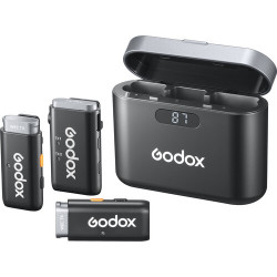 Godox WEC 2-Person Wireless Microphone System for Cameras and Mobile Devices (2.4 GHz) Godox WEC 2-Person Wireless Microphone System for Cameras and Mobile Devices (2.4 GHz)