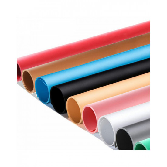 Fotolux 100x200cm 9 Color PVC Background Sheet for Products Photography Fotolux 100x200cm 9 Color PVC Background Sheet for Products Photography