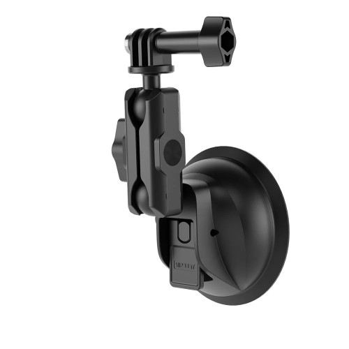 TELESIN Upgraded General Suction Cup Mount With Phone Clip TELESIN Upgraded General Suction Cup Mount With Phone Clip