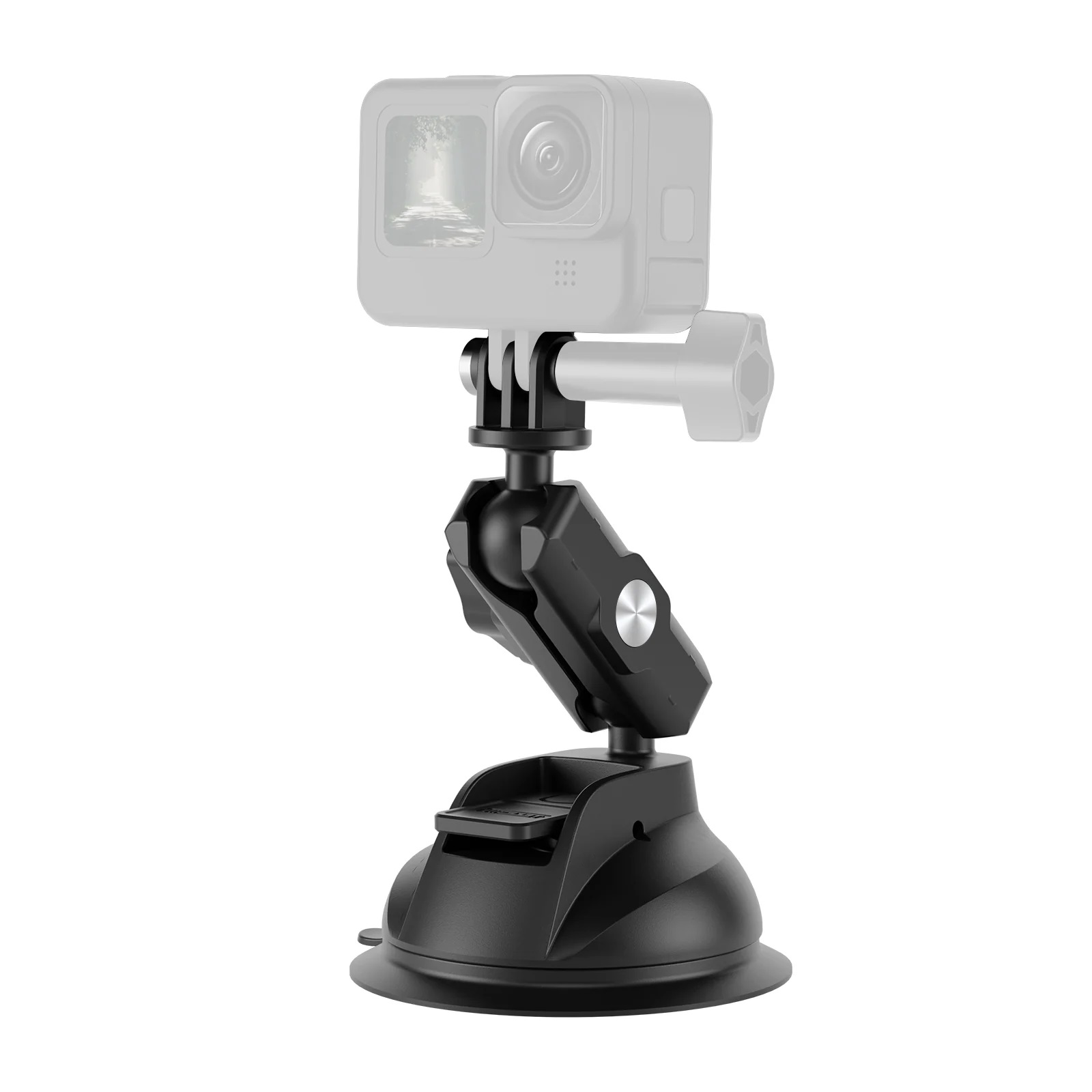 TELESIN Upgraded General Suction Cup Mount With Phone Clip TELESIN Upgraded General Suction Cup Mount With Phone Clip