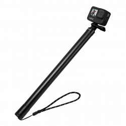 TELESIN Ultra Light No Bending Carbon Fibre Selfie Stick For Action Cameras 3M