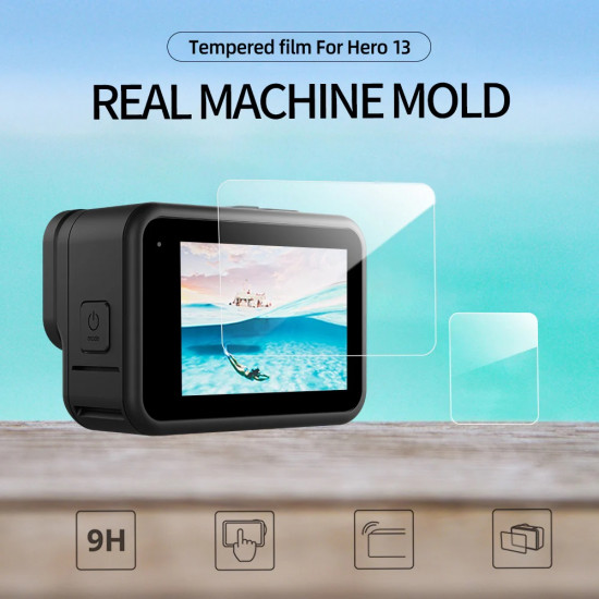 TELESIN Screen & Lens Protective Film Cover For GoPro 13