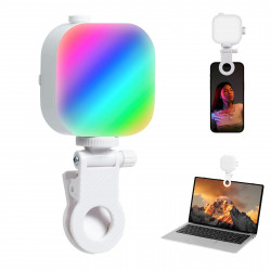 TELESIN RGB Light Mobile Phone Magnetic Ice Cube Lamp