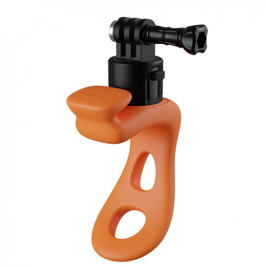 TELESIN Quick Release Elastic Small Q Handlebar Mount (Orange) TELESIN Quick Release Elastic Small Q Handlebar Mount (Orange)
