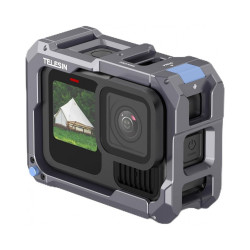 TELESIN Metal Cage Sport Extension New Upgrade for Gopro Hero 13/12/11/10/9 TELESIN Metal Cage Sport Extension New Upgrade for Gopro Hero 13/12/11/10/9